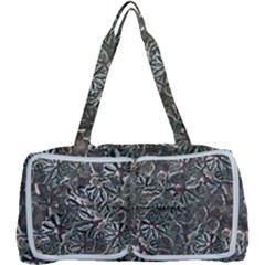 Modern Floral Collage Pattern Design Multi Function Bag