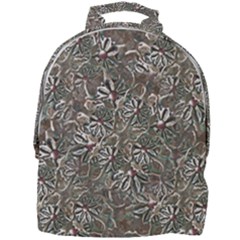 Modern Floral Collage Pattern Design Mini Full Print Backpack by dflcprintsclothing