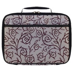 Curly Lines Full Print Lunch Bag by SychEva