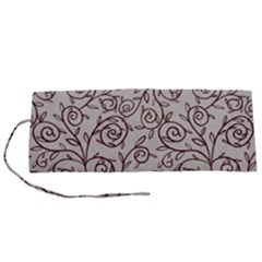 Curly Lines Roll Up Canvas Pencil Holder (s) by SychEva