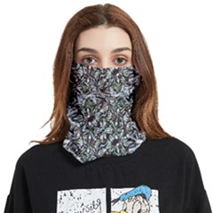 Intricate Textured Ornate Pattern Design Face Covering Bandana (two Sides) by dflcprintsclothing