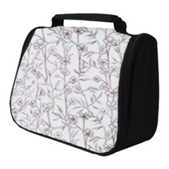 Pencil Flowers Full Print Travel Pouch (small)