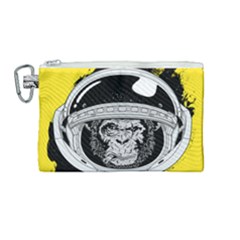 Spacemonkey Canvas Cosmetic Bag (medium) by goljakoff