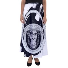 Spacemonkey Flared Maxi Skirt