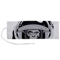 Spacemonkey Roll Up Canvas Pencil Holder (m) by goljakoff