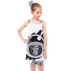 Spacemonkey Kids  Overall Dress by goljakoff