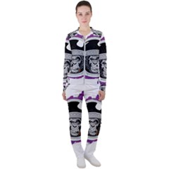 Purple Spacemonkey Casual Jacket And Pants Set by goljakoff