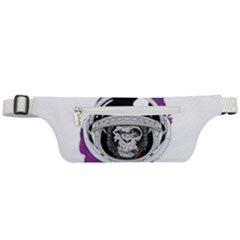 Purple Spacemonkey Active Waist Bag by goljakoff