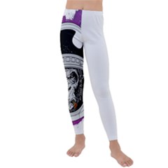 Spacemonkey Kids  Lightweight Velour Leggings by goljakoff