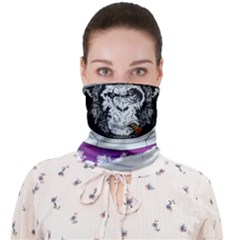 Spacemonkey Face Covering Bandana (adult) by goljakoff