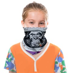 Spacemonkey Face Covering Bandana (kids) by goljakoff
