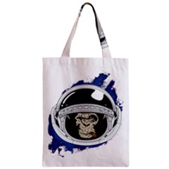 Spacemonkey Zipper Classic Tote Bag by goljakoff