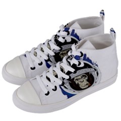 Spacemonkey Women s Mid-top Canvas Sneakers by goljakoff