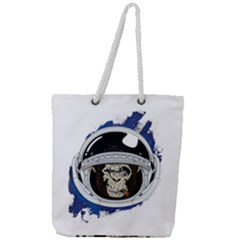 Spacemonkey Full Print Rope Handle Tote (large) by goljakoff