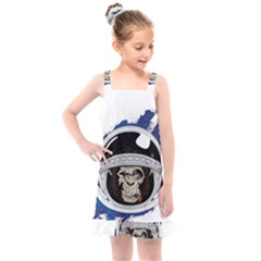 Spacemonkey Kids  Overall Dress by goljakoff