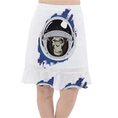 Spacemonkey Fishtail Chiffon Skirt