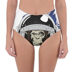 Spacemonkey Reversible High-waist Bikini Bottoms by goljakoff