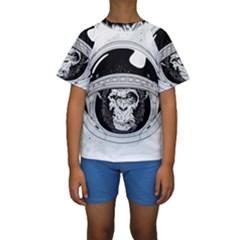 Spacemonkey Kids  Short Sleeve Swimwear by goljakoff