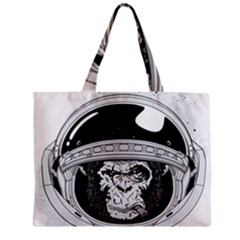 Spacemonkey Zipper Mini Tote Bag by goljakoff