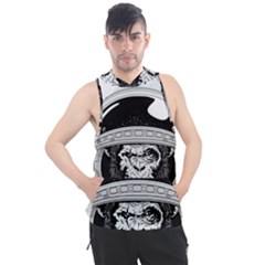 Spacemonkey Men s Sleeveless Hoodie by goljakoff