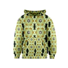 Summer Sun Flower Power Over The Florals In Peace Pattern Kids  Pullover Hoodie by pepitasart