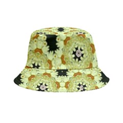 Summer Sun Flower Power Over The Florals In Peace Pattern Bucket Hat by pepitasart