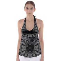 Gothic Mandala Babydoll Tankini Top