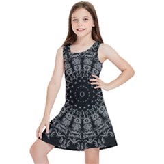 Gothic Mandala Kids  Lightweight Sleeveless Dress