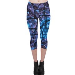 Dismembered Mandala Capri Leggings  by MRNStudios