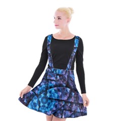 Dismembered Mandala Suspender Skater Skirt by MRNStudios