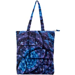 Dismembered Mandala Double Zip Up Tote Bag by MRNStudios