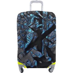 Sputnik Luggage Cover (large) by MRNStudios