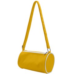 Amber Orange Mini Cylinder Bag by FabChoice