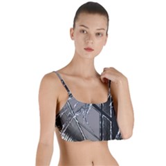 Ag Cobwebs Layered Top Bikini Top  by MRNStudios