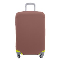 Blast-off Bronze Brown Luggage Cover (small) by FabChoice