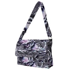 Invasive Hg Full Print Messenger Bag (l) by MRNStudios