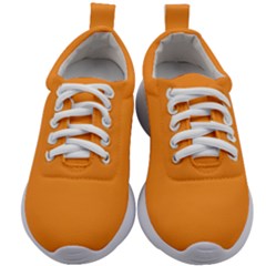 Deep Saffron Orange Kids Athletic Shoes