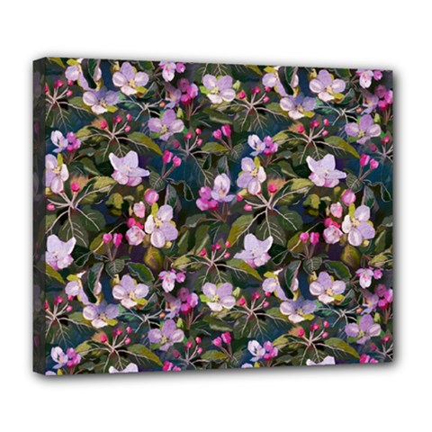 Apple Blossom  Deluxe Canvas 24  X 20  (stretched) by SychEva