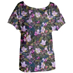 Apple Blossom  Women s Oversized Tee by SychEva