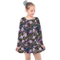 Apple Blossom  Kids  Long Sleeve Dress View1