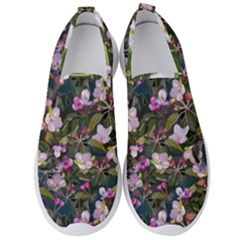 Apple Blossom  Men s Slip On Sneakers by SychEva