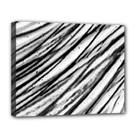 Galaxy Motion Black And White Print 2 Deluxe Canvas 20  X 16  (stretched) by dflcprintsclothing