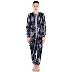 Glithc Grunge Abstract Print OnePiece Jumpsuit (Ladies) 