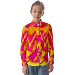 Pop Art Love Graffiti Kids  Long Sleeve Shirt by essentialimage365