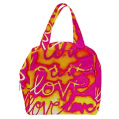 Pop Art Love Graffiti Boxy Hand Bag by essentialimage365