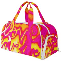 Pop Art Love Graffiti Burner Gym Duffel Bag by essentialimage365