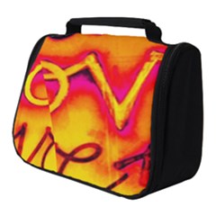  Graffiti Love Full Print Travel Pouch (small) by essentialimage365