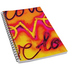  Graffiti Love 5 5  X 8 5  Notebook by essentialimage365