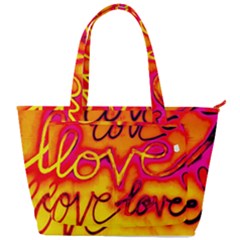  Graffiti Love Back Pocket Shoulder Bag  by essentialimage365