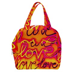  Graffiti Love Boxy Hand Bag by essentialimage365
